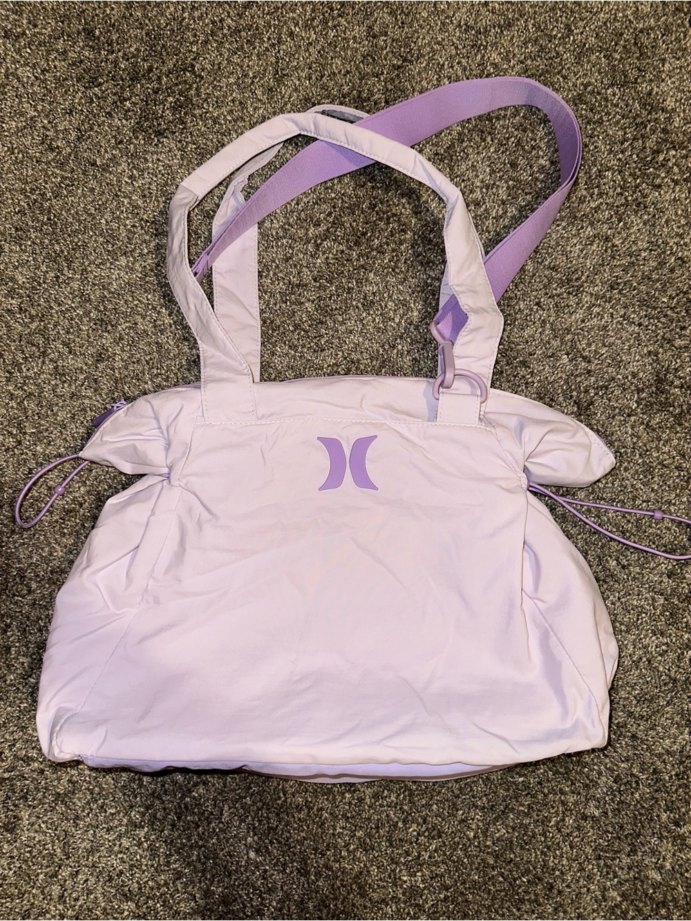 Hurley Pastel Purple Shoulder Tote